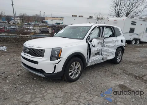 2021 Kia Telluride Lx z USA, uszkodzony, nr VIN 5XYP24HC8MG194744